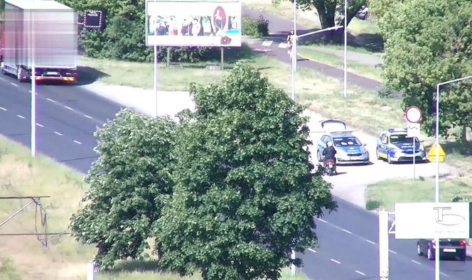 Policjanci z Torunia zaskoczyli ich dronem! Posypały się kary