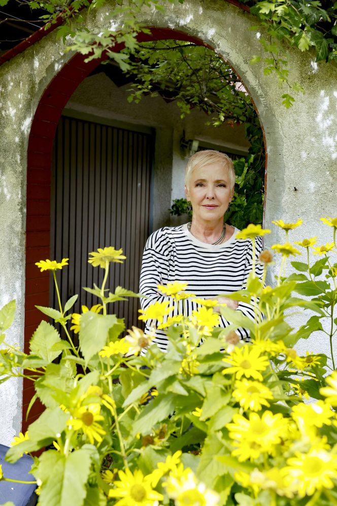 Ewa Telega pokazała ukochane miejsce. Aktorka uwielbia swój ogród