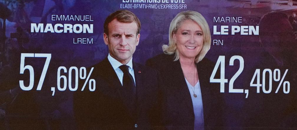  Macron zmiażdżył Le Pen! Takiego wyniku się nie spodziewała