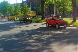 Parada zabytkowych pojazdów w Szczecinie