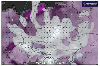 Bąbel zimna nad Polską