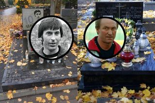 Tak wyglądają groby Franciszka Smudy i Kazimierza Deyny. Dwie legendy miały ze sobą szczególne relacje