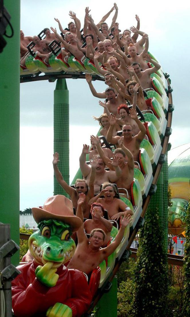 Golasy na roller coasterze