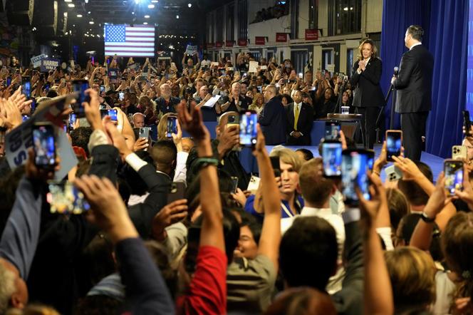 Debata prezydencka w USA. Kamala Harris i Donald Trump