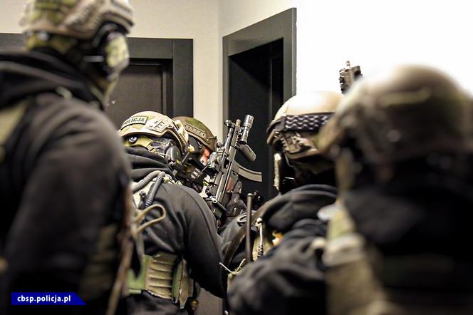 Potężne uderzenie w gang samochodowy. 10 osób w rękach policji