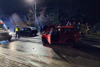 Wypadek Iłżecka 19.12.21 Starachowice