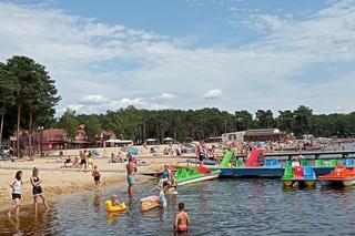 Zalew w Sielpi cieszy się dużą popularnością