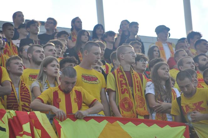 Korona Kielce - Cracovia. Zdjęcia kibiców podczas meczu. 10 sierpnia 2024