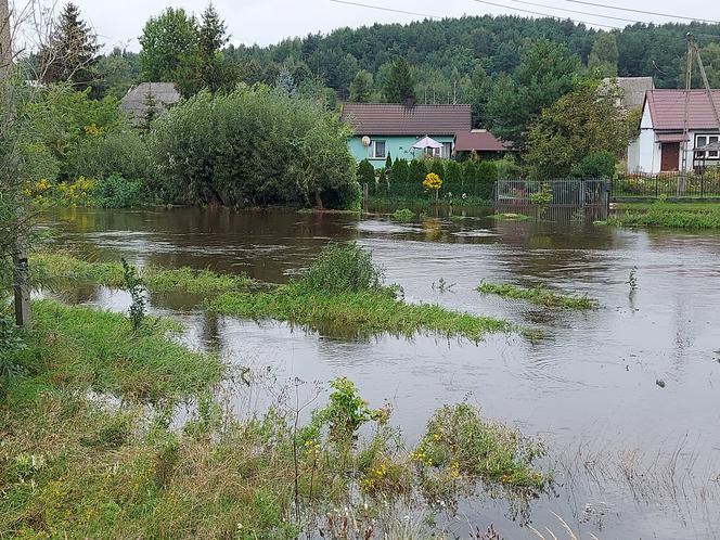Alarm przeciwpowodziowy w Wąchocku. Burmistrz ogłosił alarm