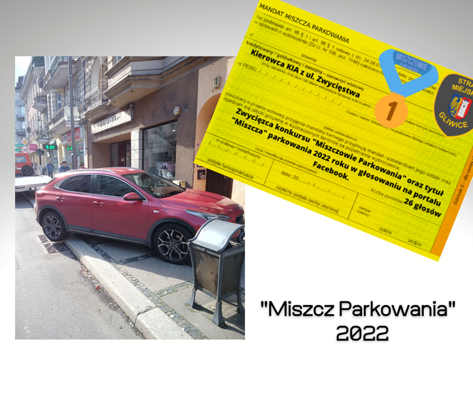 Miszcz parkowania 2022 w Gliwicach - 1 miejsce