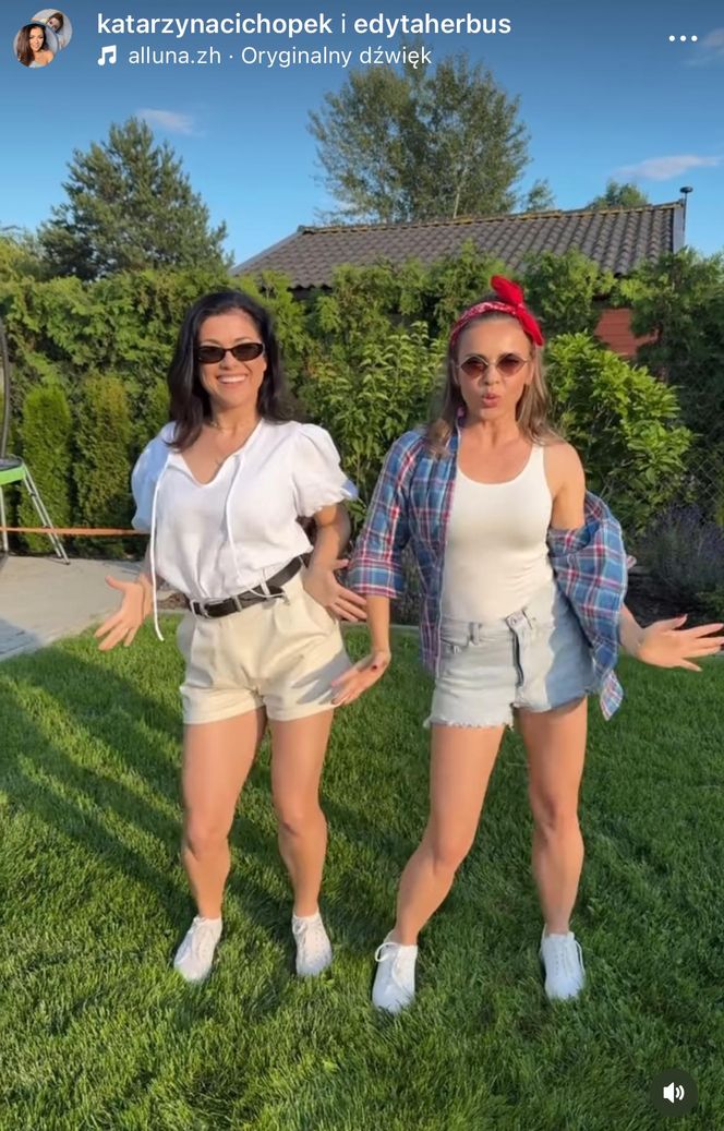 Katarzyna Cichopek i Edyta Herbuś