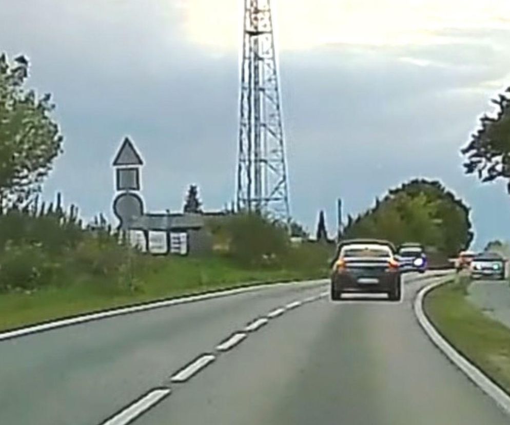 Kierowca bmw pędził ścieżką rowerową pod Bydgoszczą. Policjanci mówią, że uciekał [WIDEO]