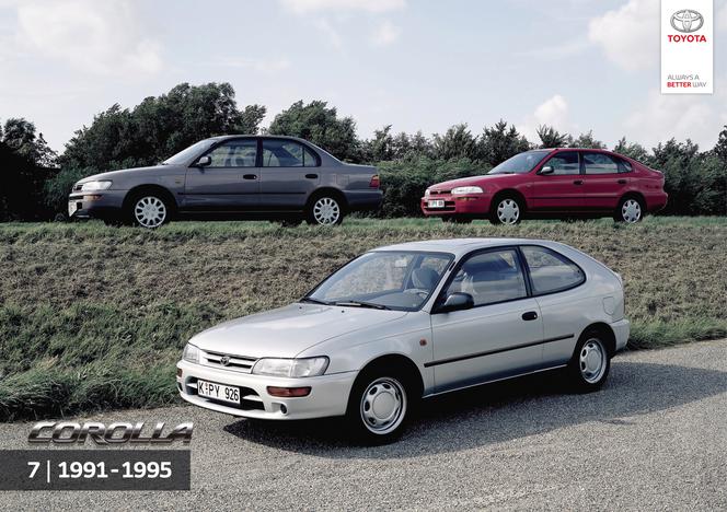 Toyota Corolla - 7 generacja (1991-1995)