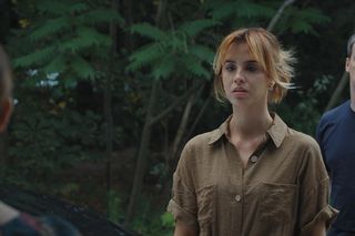 M jak miłość odc. 1826. Kama (Michalina Sosna), Martyna (Magdalena Turczeniewicz), Jakub Karski (Krzysztof Kwiatkowski)