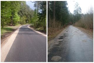 Nowa droga w gminie Barczewo. Różnica jest kolosalna [ZDJĘCIA]
