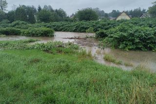 Ulewne deszcze na Śląsku. Trudna sytuacja na Żywiecczyźnie