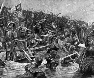 Bitwa pod Towton. Anglia. 29 marca 1461