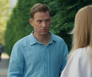 Barwy szczęścia odc. 3126. Łukasz (Michał Rolnicki), Agnieszka (Katarzyna Tlałka)