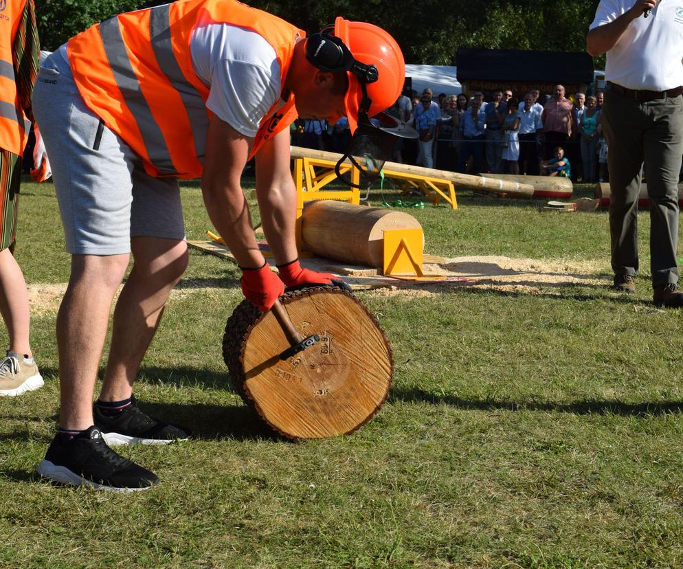 Lubelskie - regionalne zawody drwali i piknik Lasów Państwowych