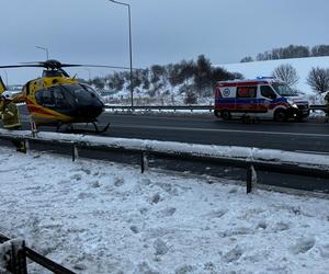 Tragiczny wypadek na autostradzie A4. Zginęła kobieta