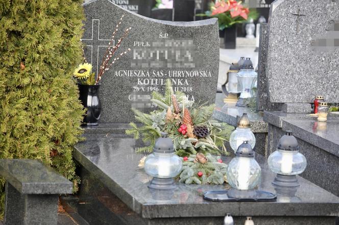 Agnieszka Kotulanka - tak wygląda jej grób