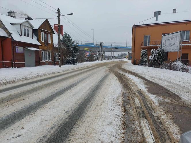 Starachowice zasypane śniegiem