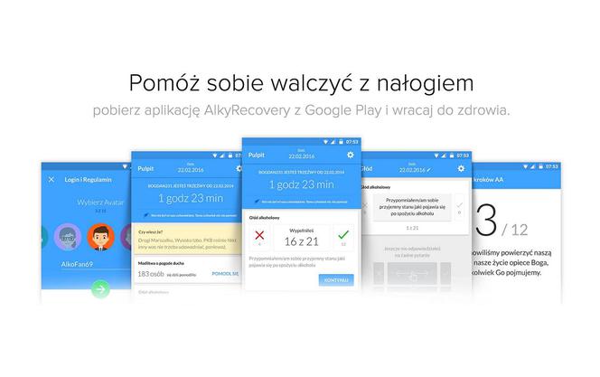 Alky Recovery - aplikacja ułatwiająca walkę z nałogiem alkoholowym