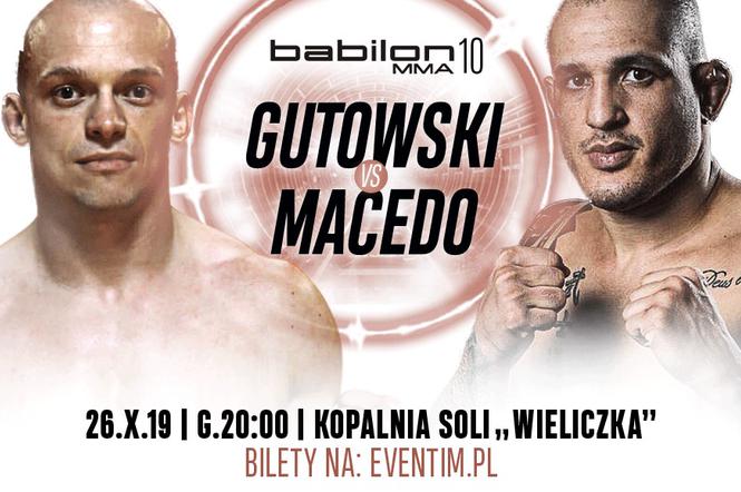 Gutowski vs Macedo na gali Babilon MMA 10