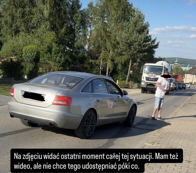 Znany model przeżył dramat na drodze koło Wadowic