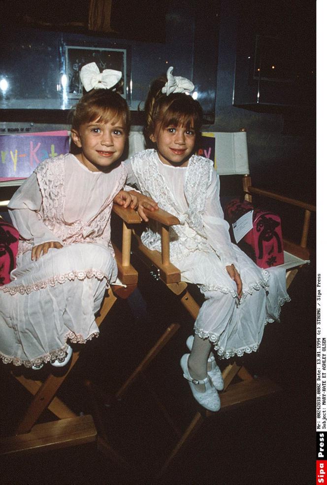 Mary-Kate i Ashley Olsen w dzieciństwie