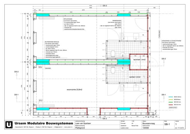 De Spartaan – prefabrykowany akademik w Amsterdamie