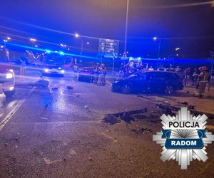 Wypadek w Radomiu