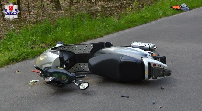 Kierowca skutera zginął przy drodze! Czarna seria wypadków jednośladów