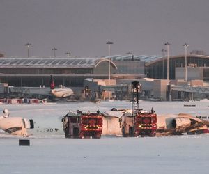 Katastrofa lotnicza w Kanadzie, szokująca relacja świadka! Wszyscy uciekli z płonącej maszyny