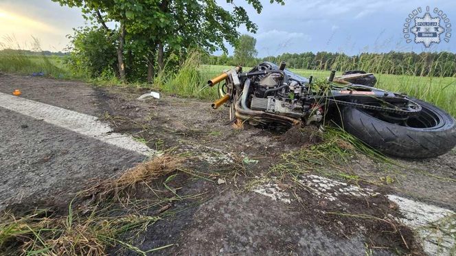 Tragiczny wypadek w Bieruniu. Nie żyje 32-letni motocyklista