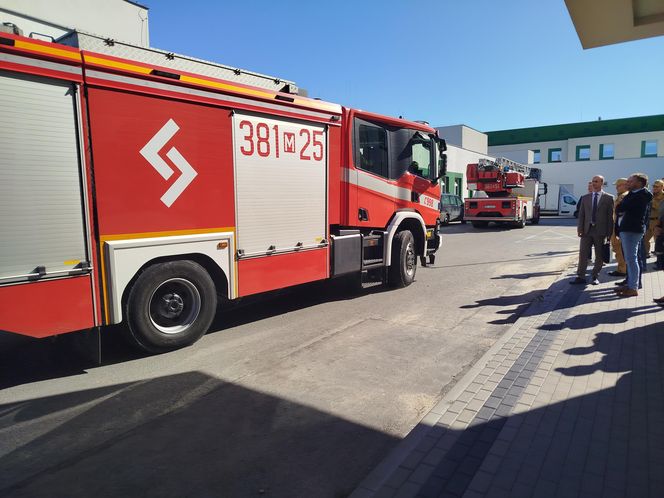 Powiatowe ćwiczenia strażackie w szpitalu wojewódzkim w Siedlcach
