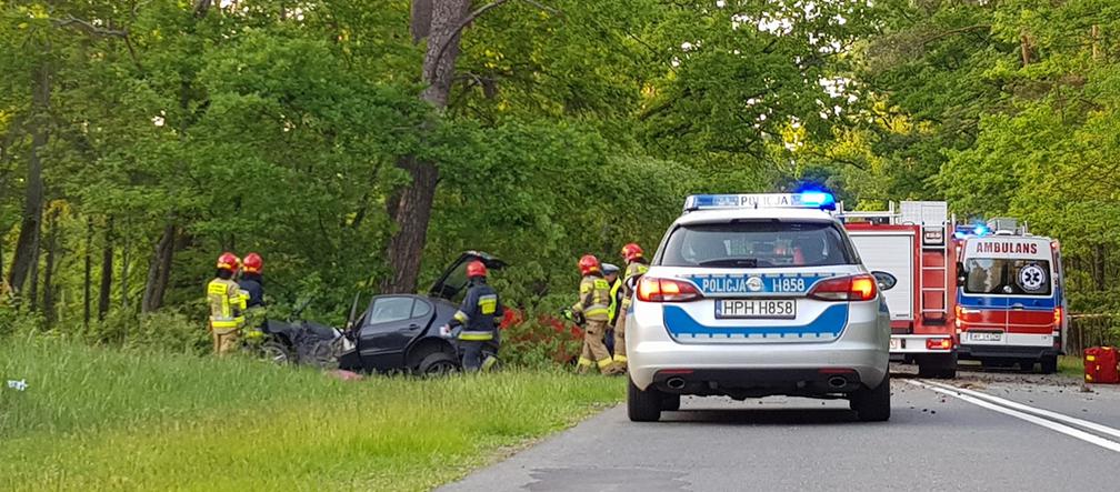 Tragiczny Wypadek Pod Gostyninem Kierowca Zginal Na Miejscu Zdjecia Plock Super Express