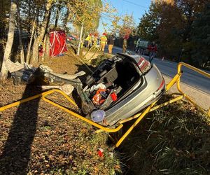 Tragiczny wypadek na DK73 w miejscowości Cieliny