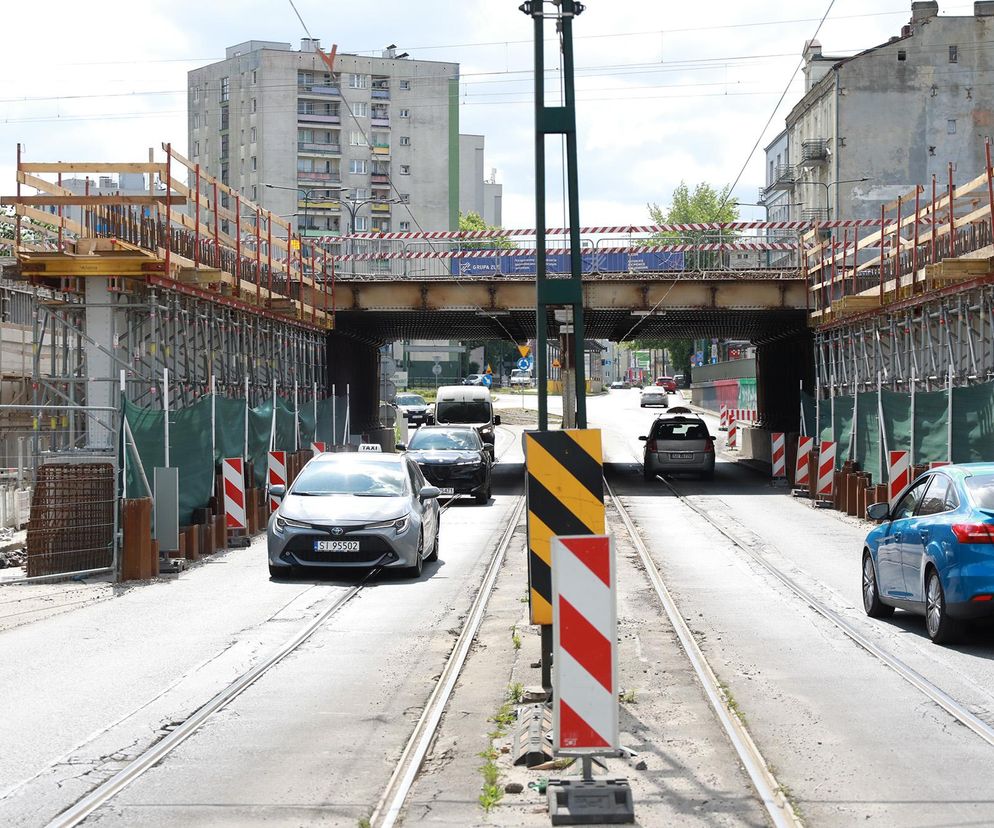 Przebudowa wiaduktu w ciągu ul. Piłsudskiego w Sosnowcu. Będą utrudnienia