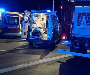 29.07.25 Starachowice. Wypadek na wiadukcie