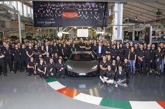 Lamborghini podwoiło produkcję swoich samochodów. W 5 lat powstało ponad 14 tys. Huracanów