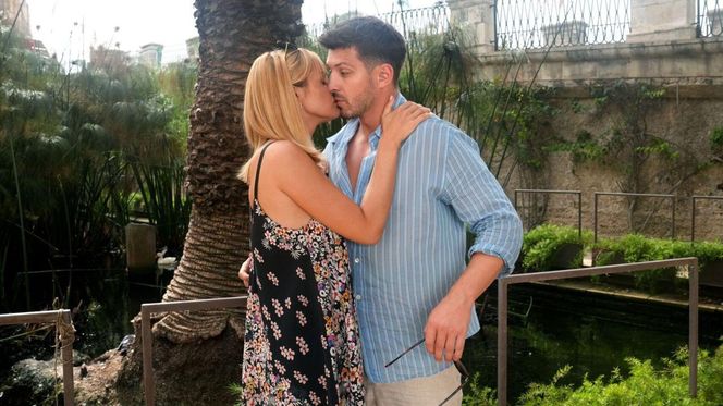 Barwy szczęścia odc. 3150. Justin (Jasper Sołtysiewicz), Ola (Michalina Robakiewicz) 