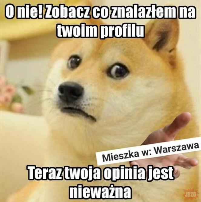 Oto najlepsze memy o Warszawie. Spróbuj się nie zaśmiać!