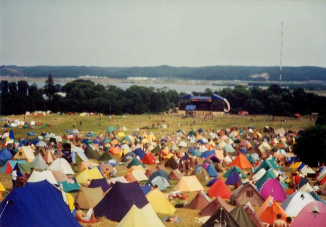 Pierwszy w historii Przystanek Woodstock w 1995 roku w Czymanowie