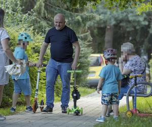 Paweł Kowal z siostrzeńcami