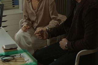 M jak miłość nowy sezon po wakacjach 2025. Dorota (Iwona Rejzner), Bartek (Arkadiusz Smoleński)