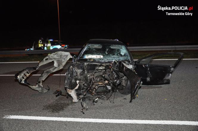Śmiertelny wypadek na A1. Nie żyje 27-letni kierowca