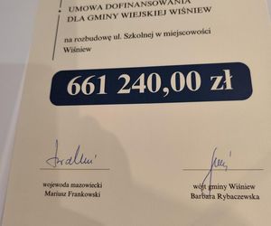 Niemal 700 tys. zł dofinansowania na remont ul. Szkolnej w Wiśniewie 