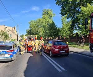 Wypadek we Wschowie. Samochód osobowy potrącil 17-letnią pieszą