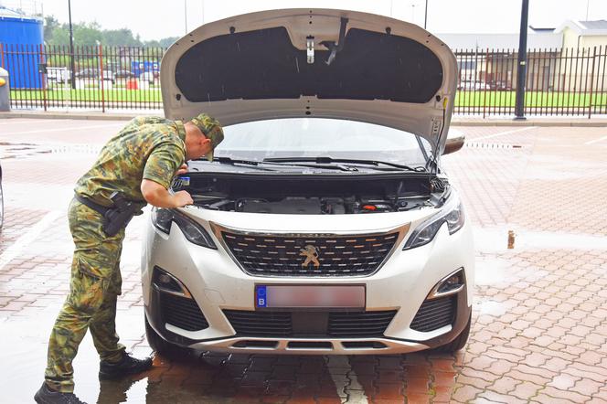 Skradziony Peugeot 5008 odzyskany w Terespolu